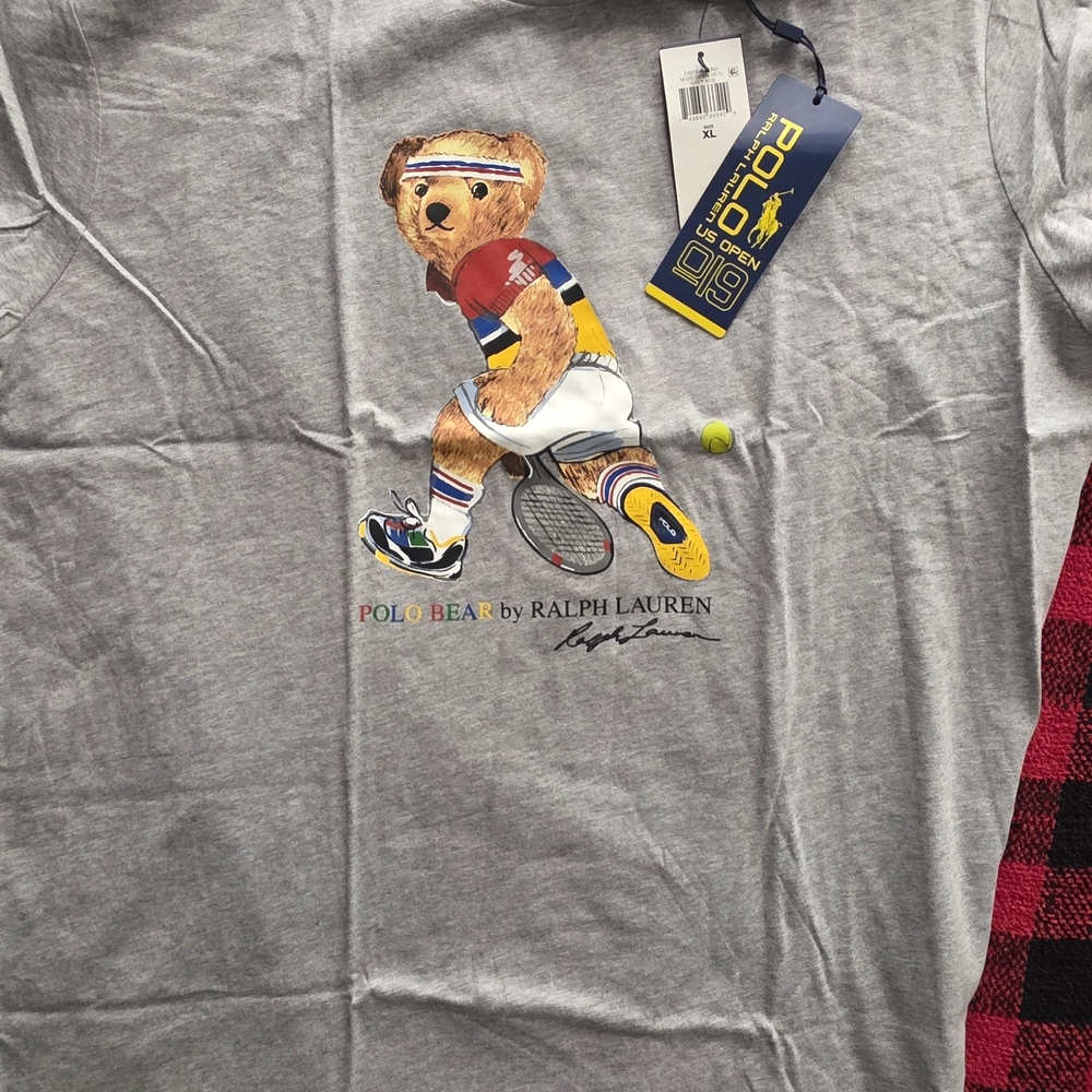 Mens Us Open Polo Bear Tshirt